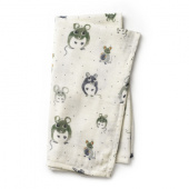 Elodie Details Bambu muslin teppe Forest Mouse