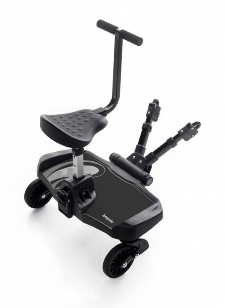 Bumprider Sit Ståbrett med sete Grå i gruppen Barnevogner / Tilbehør / Ståbrett hos Köpbarnvagn (51291-4009)