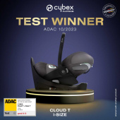 Cybex Cloud T PLUS Sepia Black Test vinner Adac 2023