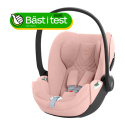 Cybex Cloud T PLUS Babybilstol Peach Pink