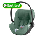 Cybex Cloud T PLUS Babybilstol Leaf Green