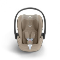 Cybex Cloud T PLUS Babybilstol Cozy Beige