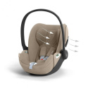 Cybex Cloud T PLUS Babybilstol Cozy Beige