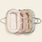 Elodie Details bærbar Baby Nest - Pure Khaki
