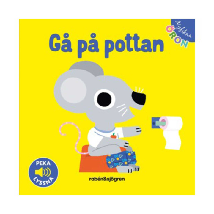 Pekebok Nysgjerrige ører Gå på potta i gruppen Leker / Leker fra 1 år / Bøker hos Köpbarnvagn (978-91-29-74581-8)