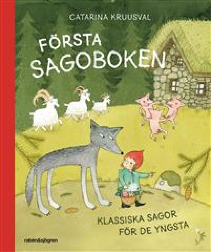 Første Eventyrbok - Klassiske eventyr for de yngste i gruppen Leker / Leker fra 1 år / Bøker hos Köpbarnvagn (9789129737035)