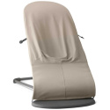 Babybjörn Vippestol Balance Soft Tri-Fabric Sandgrå