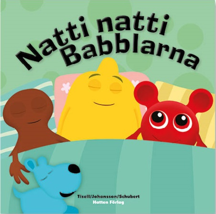 Babblarna Barnebok - Natti Natti Babblarna i gruppen Leker / Leker fra 1 år / Bøker / Lesebøker hos Köpbarnvagn (BABL12436)