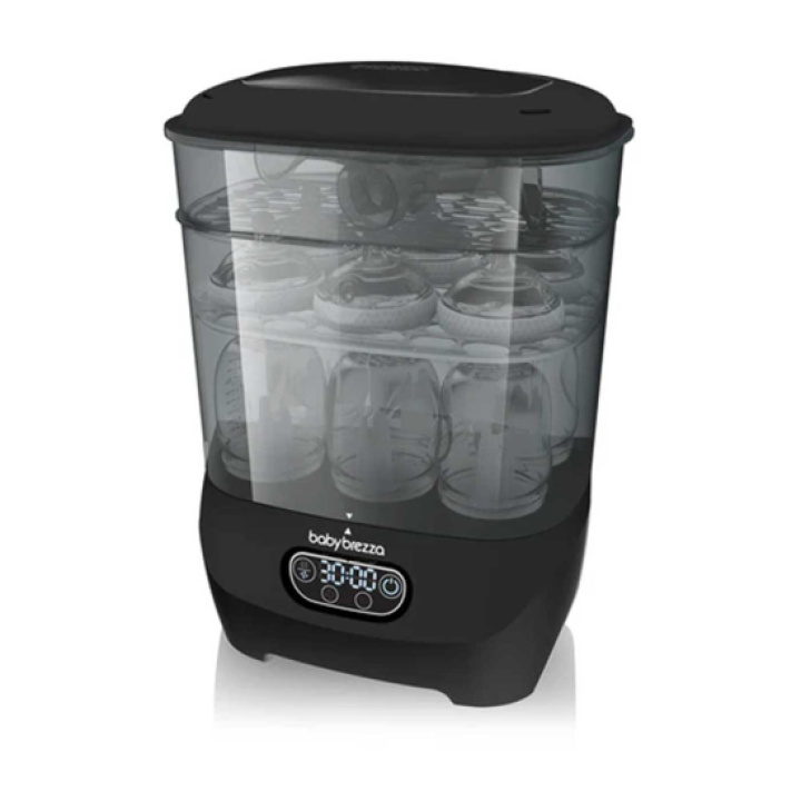 Baby Brezza Sterilizer Dryer Advanced Black Edition i gruppen Babyutstyr / Spise & drikke / Tåteflasker & kopper hos Köpbarnvagn (BABRBRZ0172)