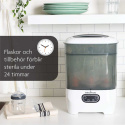 Baby Brezza Sterilizer Dryer Advanced Black Edition