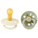 BIBS x Moomin Colour 2-Pack 6-18 mån Friends Ivory Mix