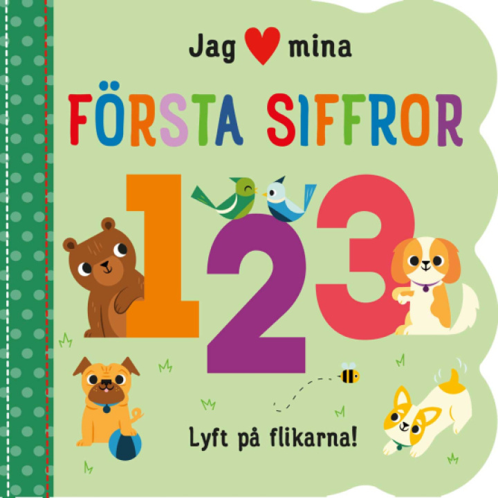 Jeg (hjerte) mine første tall i gruppen Leker / Leker fra 1 år / Bøker / Pekbøker hos Köpbarnvagn (BOKT82960)