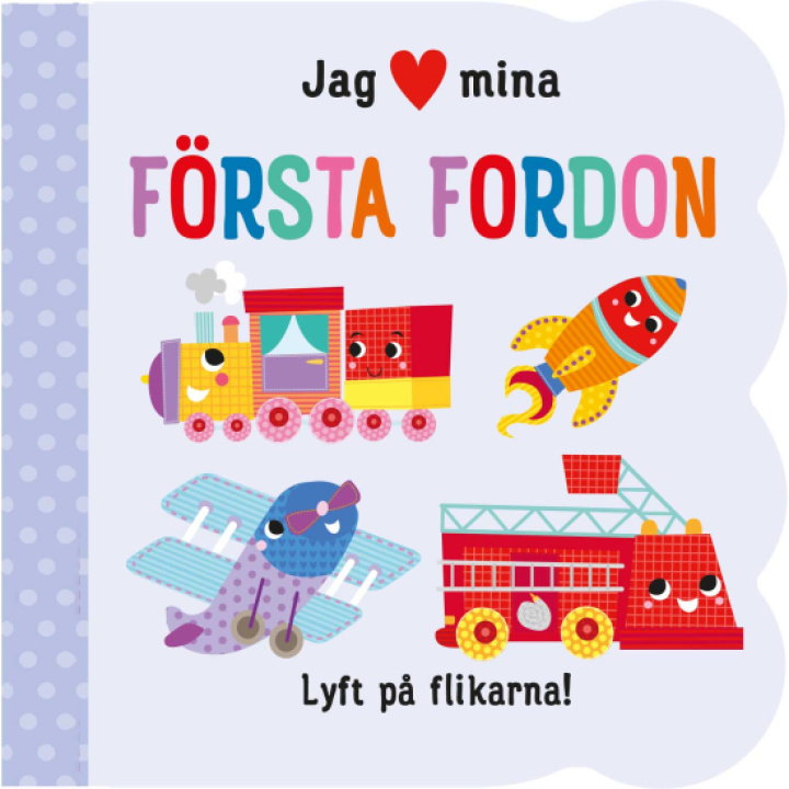 Jeg (hjerte) mine første Kjøretøy i gruppen Leker / Babyleker 0-1 år / Bøker hos Köpbarnvagn (BOKT87613)