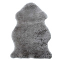 BOZZ Lammeskinnsfell kortklipt Mid Grey