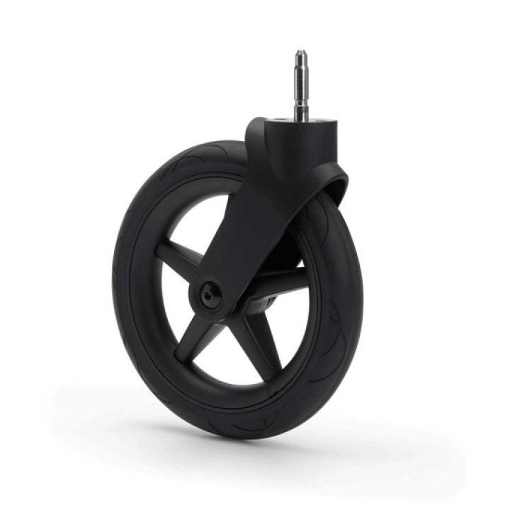 Bugaboo Donkey komplett forhjul Sort i gruppen Barnevogner / Tilbehør / Reservedeler hos Köpbarnvagn (BUBO180523ZW02)