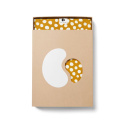 Coracor Bæresjal Abstract Dot Mustard