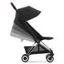 Cybex Coya Reisevogn Chrome-Dark Brown/Sepia Black