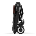 Cybex Coya Reisevogn Chrome-Dark Brown/Sepia Black