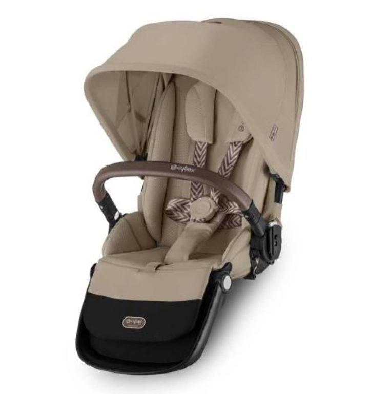 Cybex Gazelle S Søskensete Almond Beige i gruppen Barnevogner / Varemerker / Cybex / Cybex Gazelle S hos Köpbarnvagn (CYBE522005251)