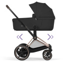 Cybex E-Priam Duovogn Rosegold/Sepia Black