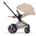 Cybex E-Priam Duovogn Matt Black/Cozy Beige