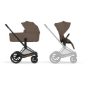 Cybex Priam Duovogn Matt Black/Coconut Brown