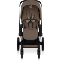 Cybex Priam Duovogn Matt Black/Coconut Brown