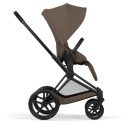 Cybex Priam Duovogn Matt Black/Coconut Brown