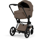 Cybex Priam Duovogn Matt Black/Coconut Brown