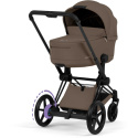 Cybex E-Priam Duovogn Matt Black/Coconut Brown