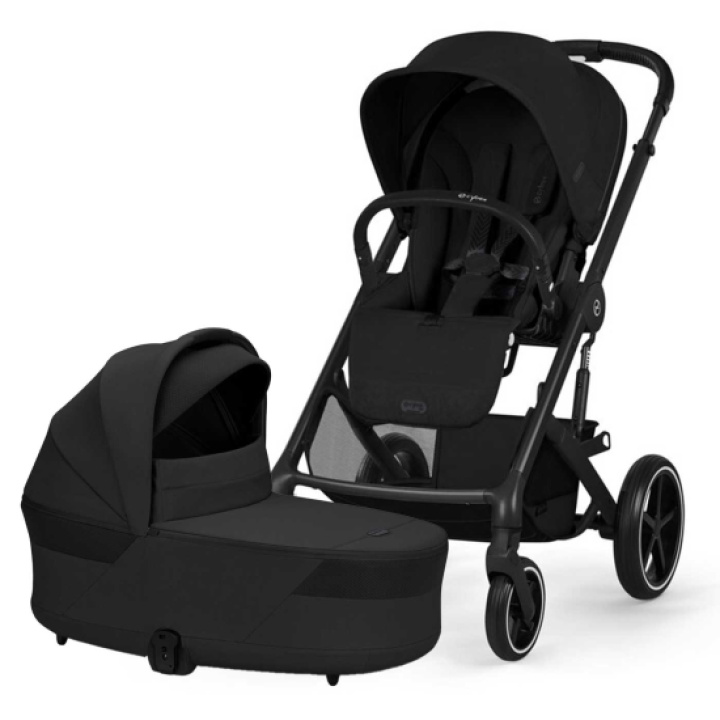 Cybex Balios S Lux 2026 inkl. Cot S Liggedel Moon Black