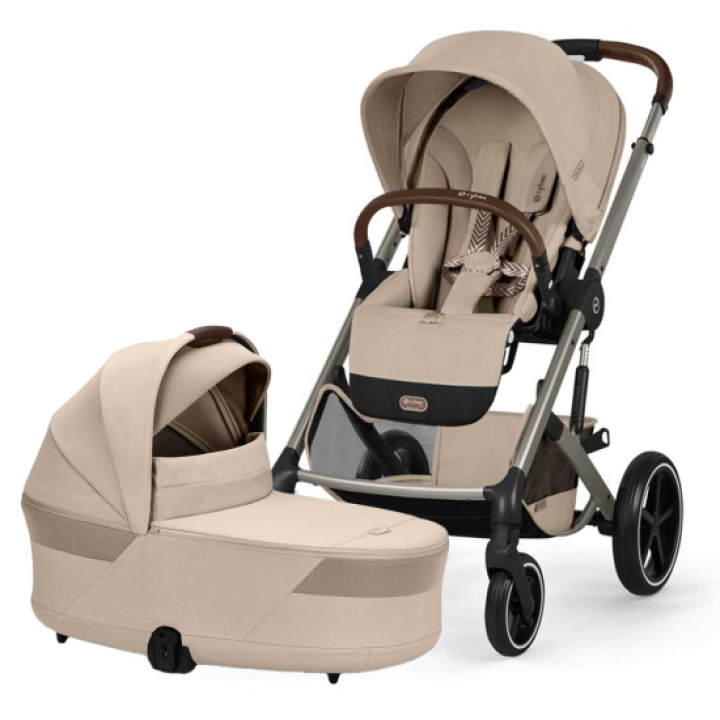 Cybex Balios S Lux 2026 Duo med Cot S Almond Beige