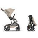 Cybex Balios S Lux 2026 Duo med Cot S Lux Almond Beige