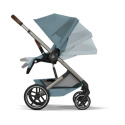 Cybex Balios S Lux DUO med Fold-Cot Stormy Blue