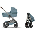 Cybex Balios S Lux DUO med Fold-Cot Stormy Blue