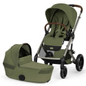 Cybex Balios S Lux DUO med Fold-Cot Moss Green
