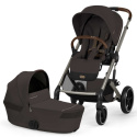 Cybex Balios S Lux 2026 DUO med Fold-Cot Chocolate Brown
