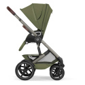 Cybex Talos S Lux Duo med Fold-Cot Moss Green
