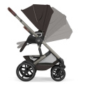 Cybex Talos S Lux Duo med Fold-Cot Chocolate Brown