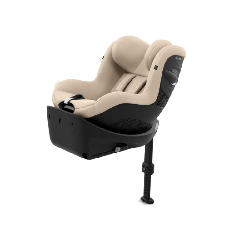 Cybex Sirona Gi i-Size Almond Beige i gruppen Bilstoler / Bilsete for hvert steg / Bakovervendte bilstoler hos Köpbarnvagn (CYBE526001785)