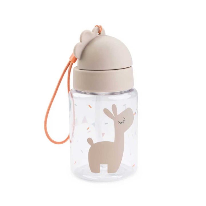 Done By Deer Drikkeflaske 280 ml Lalee Sand i gruppen Babyutstyr / Spise & drikke / Tåteflasker & kopper hos Köpbarnvagn (DOBD1056409)