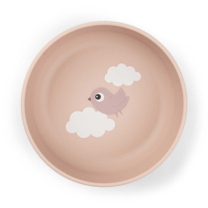 Done by Deer Foodie Bolle Happy Clouds Rosa i gruppen Spise & Mate / Tallerkener & servise hos Köpbarnvagn (DOBD1836321)