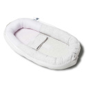 Doomoo Babynest Melert Hvit