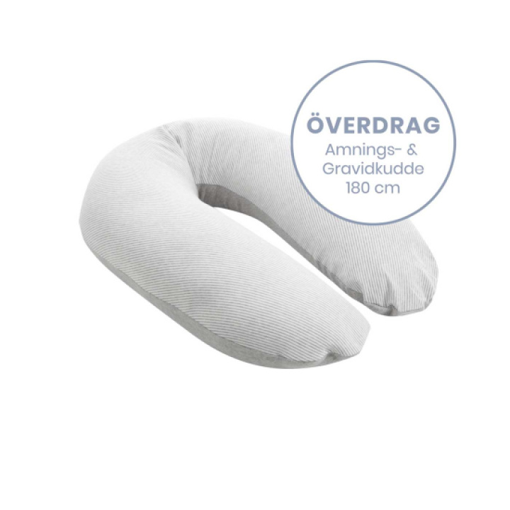Doomoo Trekk Amme & Gravidpute Stripete Grå