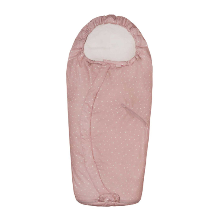 EasyGrow Lyng Vognpose Dot Dusty Rose i gruppen Barnevogner / Tilbehør / Vognposer hos Köpbarnvagn (EAGRLY54010)