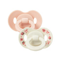 Elodie Binky Smokk Silikon 2-pack 3+ mnd Petit River Rose