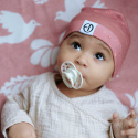 Elodie Binky Smokk Silikon 2-pack 3+ mnd Petit River Rose