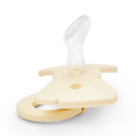 Elodie Binky Bow Smokk Silikon 0-6 mnd Oat White
