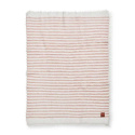 Elodie Furry Strikket Teppe Faded Rose