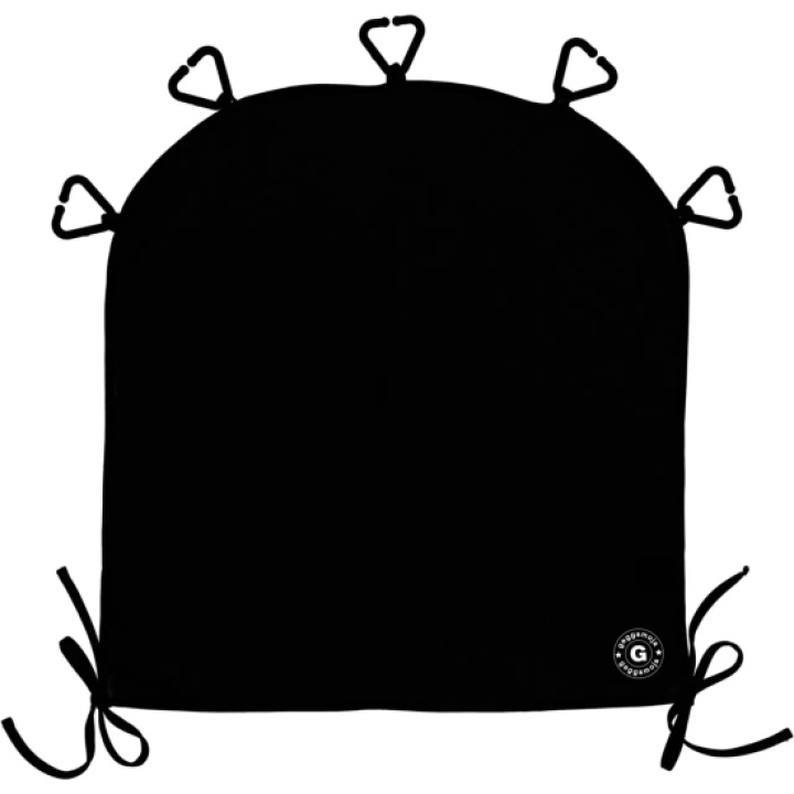 Geggamoja UV-gardin til vogn Svart